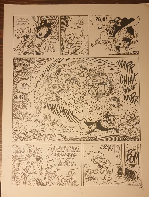 Timotee Titan par Giorgio Cavazzano, François Corteggiani - Planche originale
