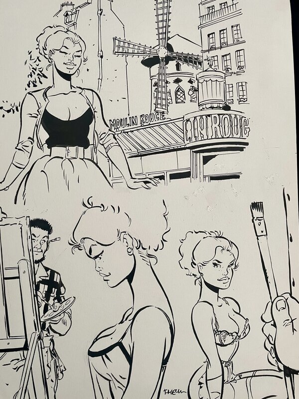 Mirabelle by Félix Meynet - Original Illustration