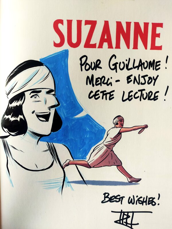 Suzanne par Tom Humberstone - Dédicace