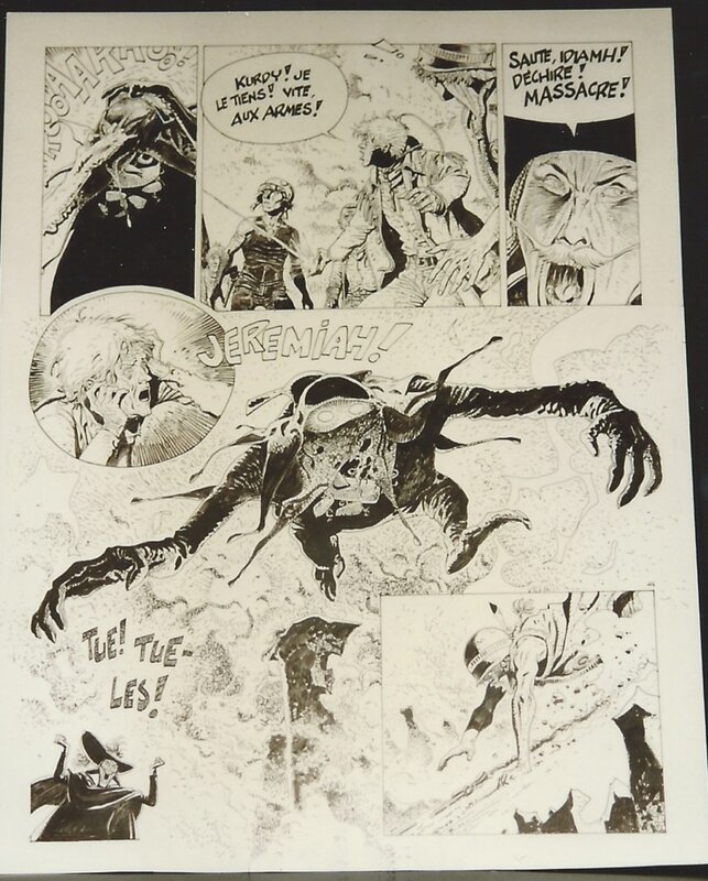 Hermann, Les yeux de fer rouge - Comic Strip