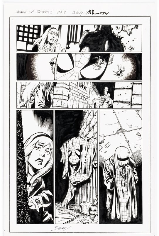 Vault of Spiders by Mark Bagley, Andrew Hennessy - Comic Strip
