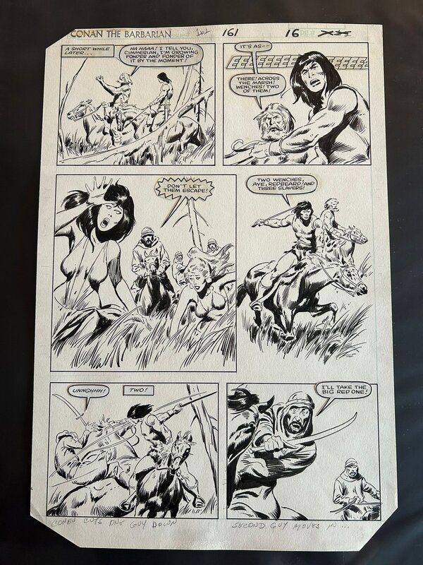 Conan 161 pag 16 by John Buscema - Comic Strip