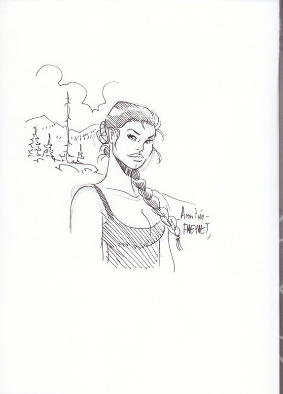 For sale - Les Eternels 5 et 6 by Félix Meynet - Sketch