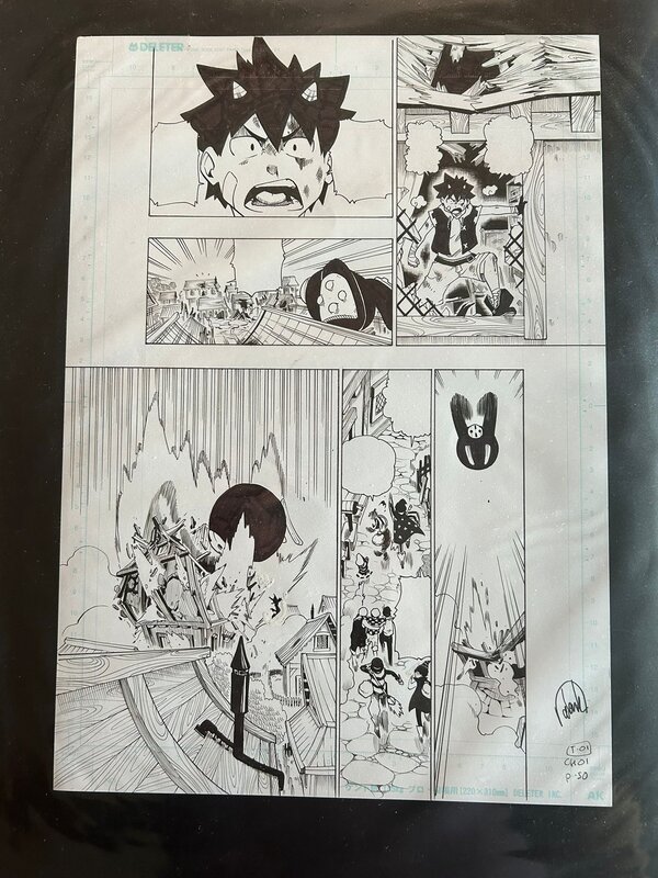 Tony Valente Pereira, Radiant vol 1 pag 30 - Planche originale