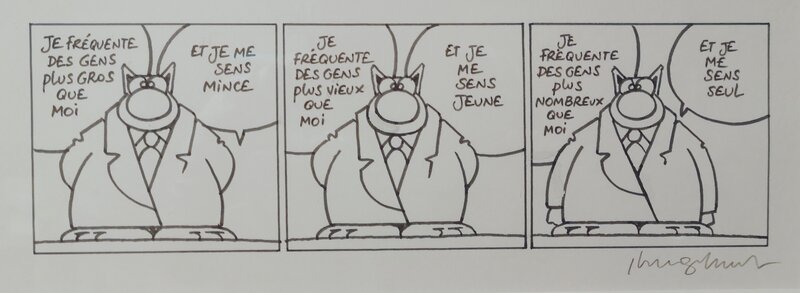 Strip Le Chat by Philippe Geluck - Comic Strip