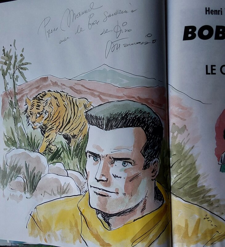 Dino Attanasio, Bob Morane : Le collier de Çiva - Sketch