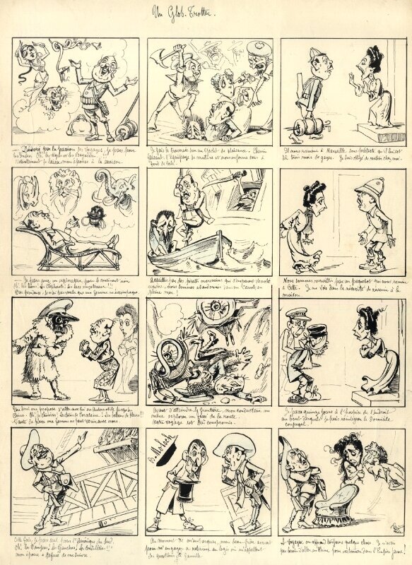 B. Moloch - Un Globe-trotter - Comic Strip