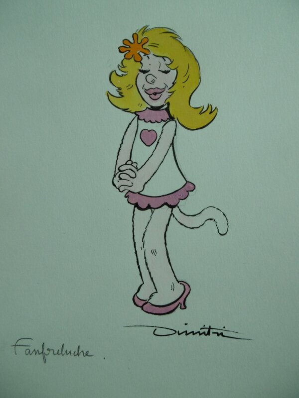 Fanfreluche par Guy Mouminoux - Illustration originale