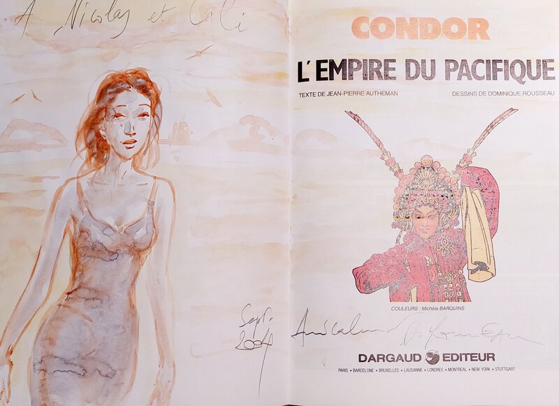Dominique Rousseau, Le Condor - l'asiatique - Dédicace