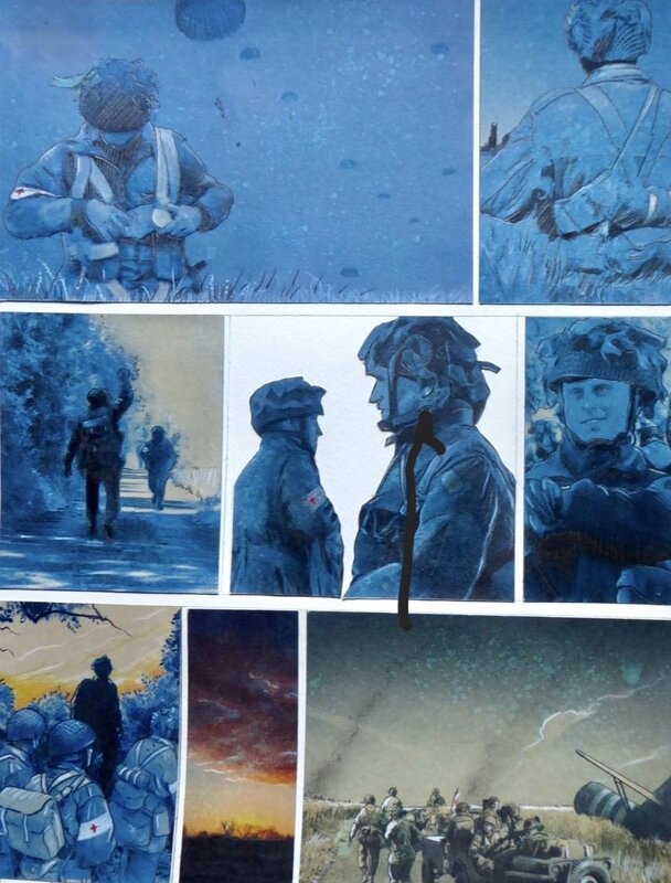6 juin.1944 par Fabrice Le Hénanff - Planche originale