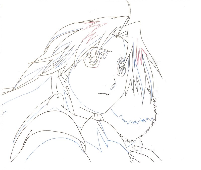 Hiromu Arakawa, Edward Elric - Fullmetal Alchemist - Doga - Œuvre originale
