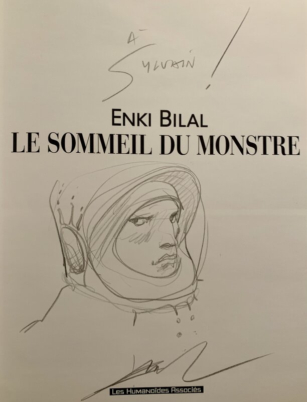 Enki Bilal, Le sommeil du monstre - Dédicace