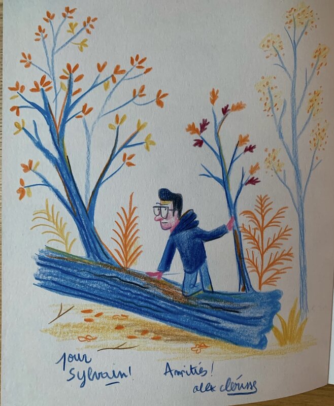 Feuilles Volantes par Alexandre Clérisse - Dédicace