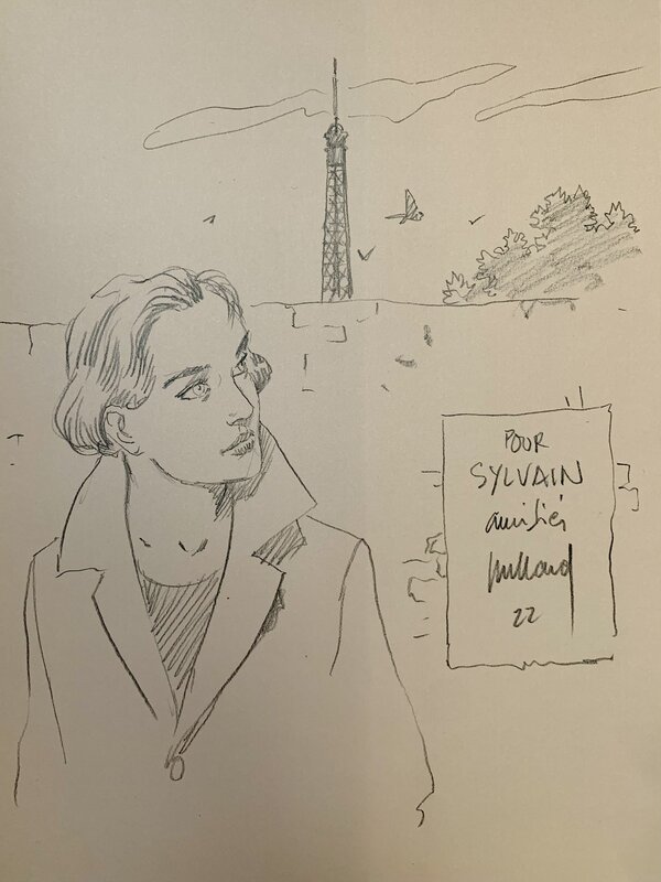 André Juillard, 36 vues de la Tour Eiffel - Sketch