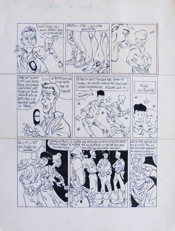 For sale - SIDNEY & HOWELL par Nicolas MORAES paru en 1998 - Comic Strip