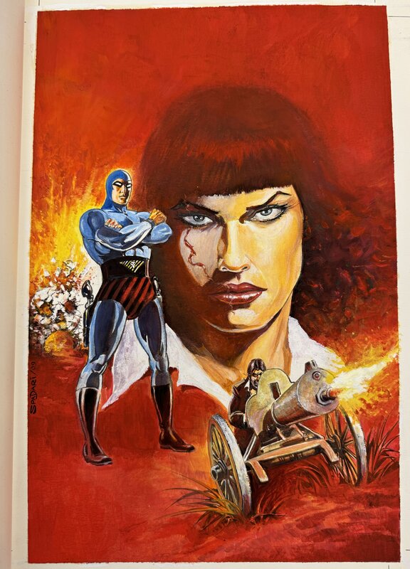 Phantom Cover par César Spadari - Couverture originale
