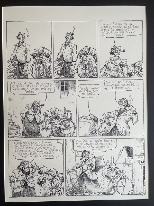 Carmen CRU par Jean-Marc Lelong - Planche originale