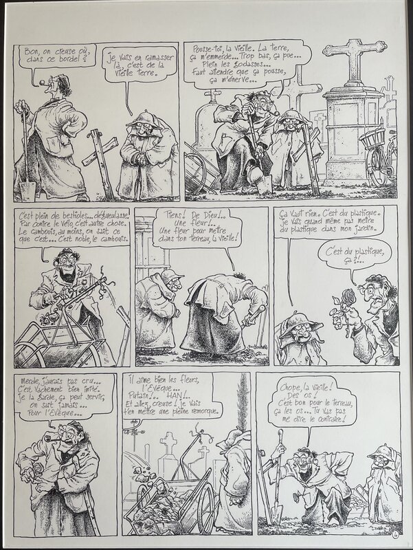 Carmen CRU par Jean-Marc Lelong - Planche originale