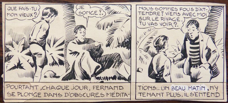 En vente - Planche originale de 