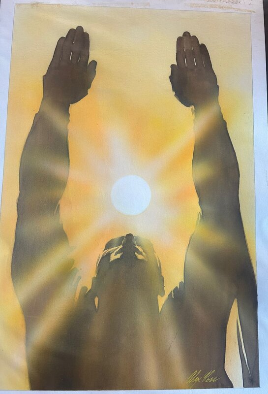Astro City par Alex Ross - Illustration originale