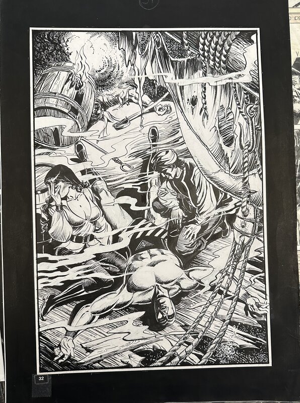 César Spadari, The Dead of a Phantom - Comic Strip