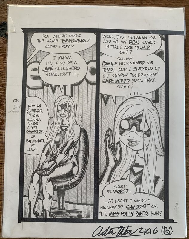 Empowered by Adam Warren - Comic Strip