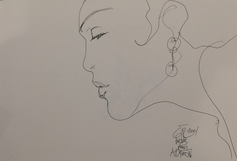 Jean Giraud, Ombres sur Tombstone - Sketch