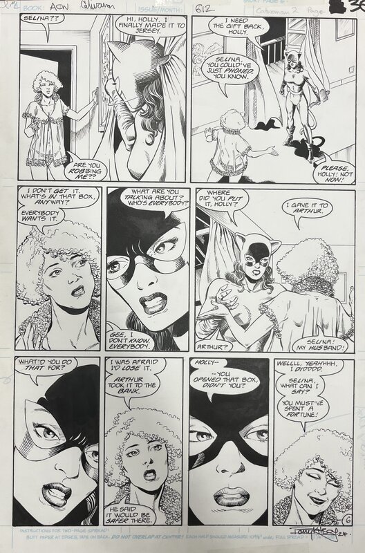 Catwoman by Barry Kitson - Comic Strip