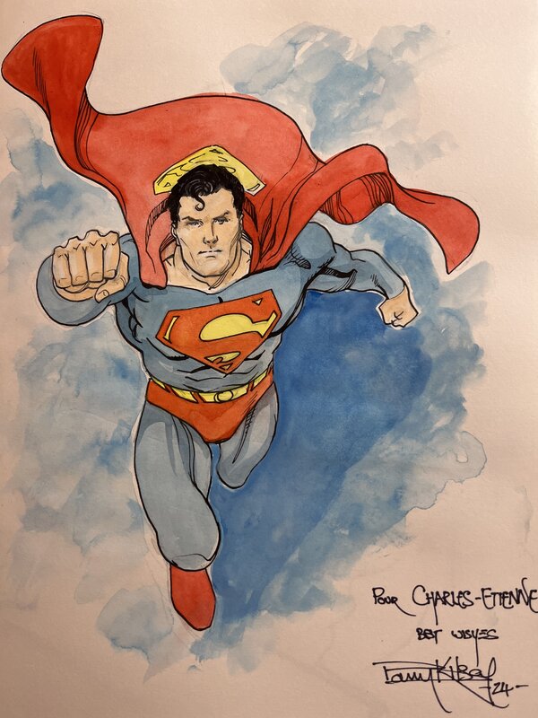 Superman par Barry Kitson - Dédicace