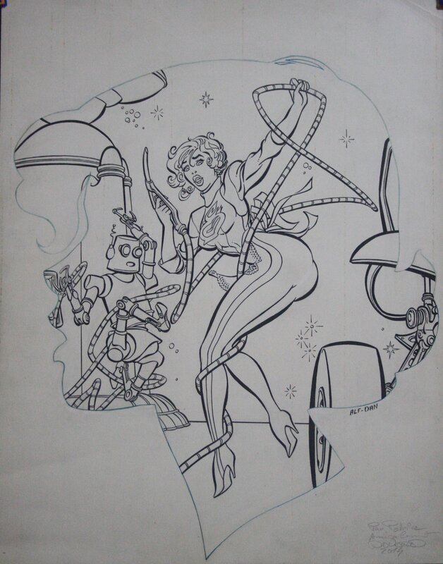 Arlette par Jean-Pierre Danard - Illustration originale