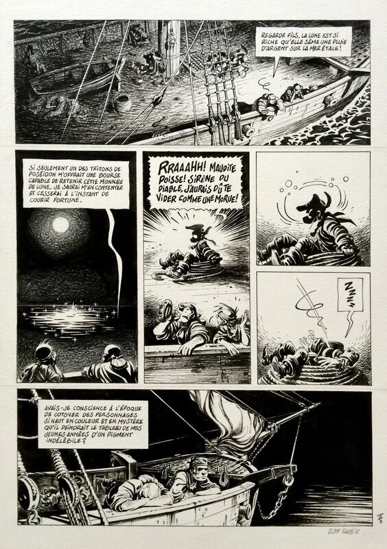 Riff Reb's, Diptyque 2/3 - A bord de l'étoile Matutine, Chapite IX - Comic Strip