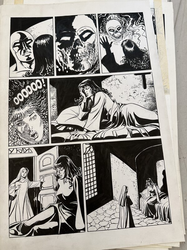 Phantom page by César Spadari - Comic Strip