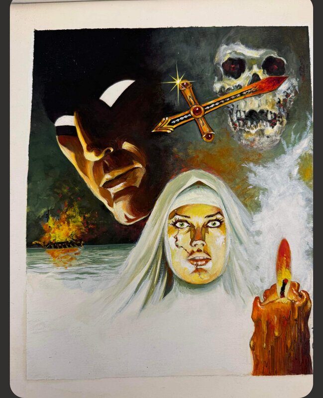 Phantom Cover par César Spadari - Planche originale