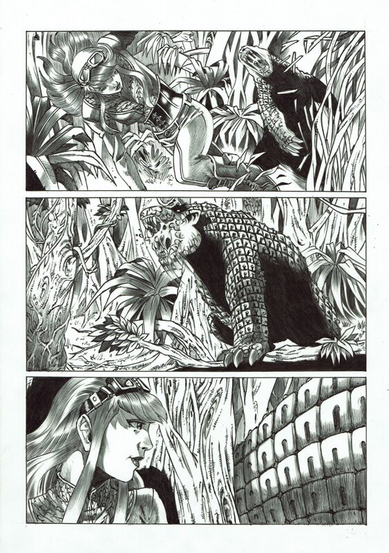 En vente - Planche 5 d'Emma par Philippe Bringel - Planche originale