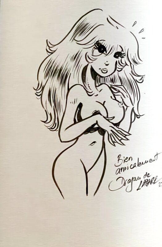 Inès by Dragan De Lazare - Sketch