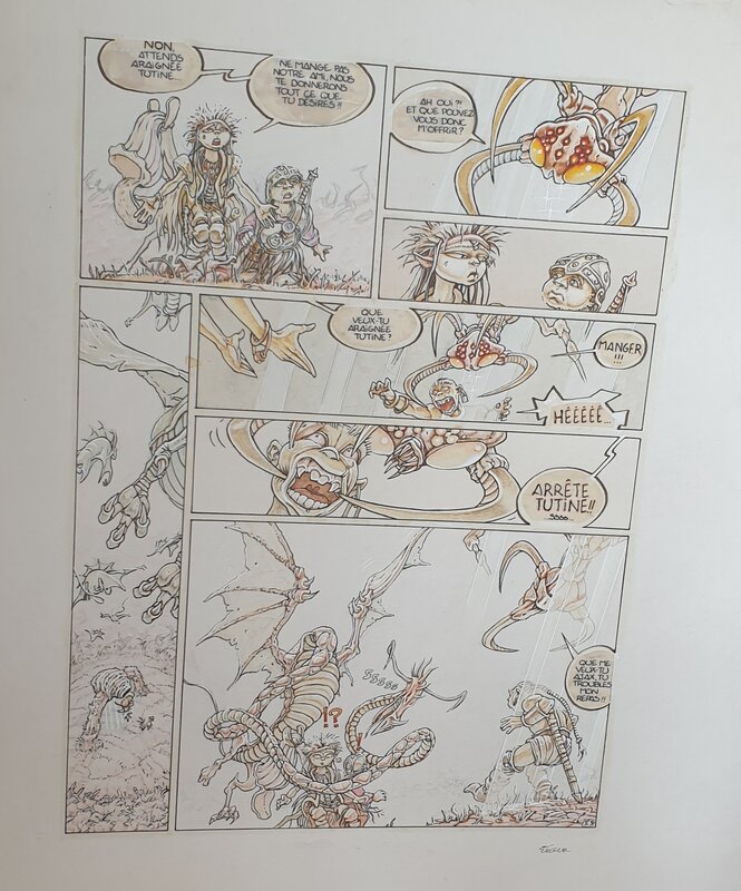 Le pays des songes by Thierry Ségur, Bruno Chevalier - Comic Strip
