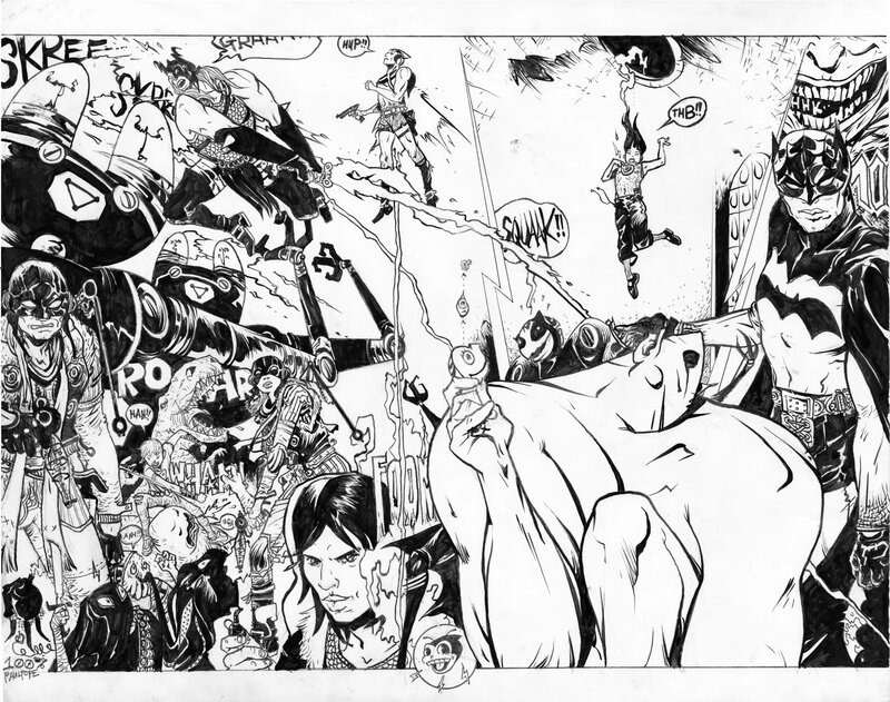 The World of Paul Pope - Illustration originale
