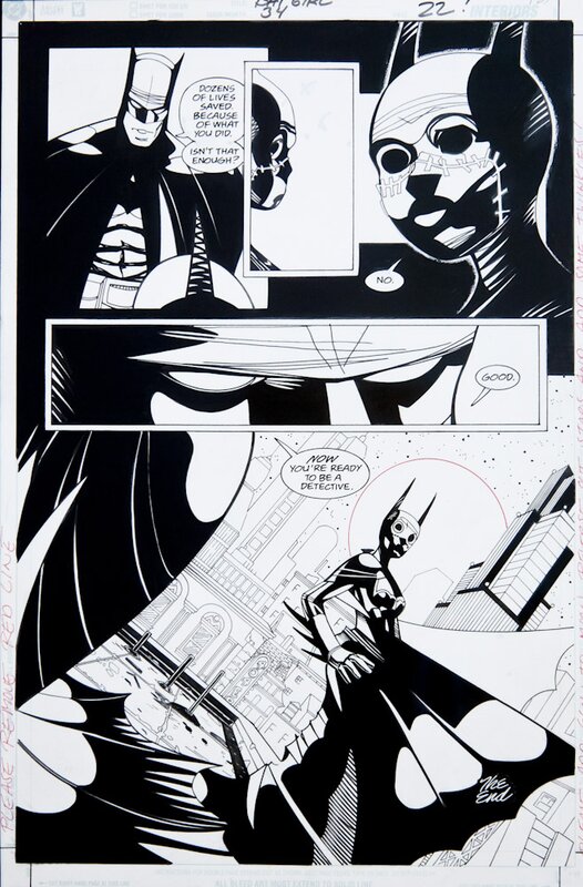 Batgirl, volume 34, page 22 par Damion Scott - Planche originale