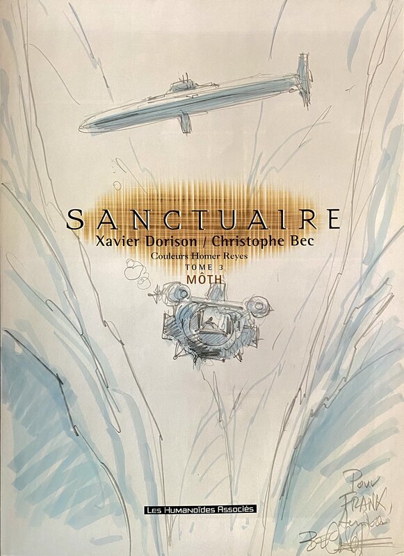 Christophe Bec, « Sanctuaire » Tome 3 - Dédicace