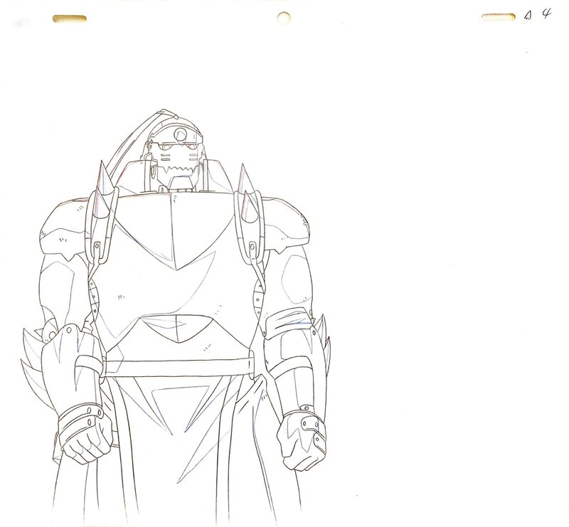 Hiromu Arakawa, Alphonse Elric - Fullmetal Alchemist - Doga - Original art