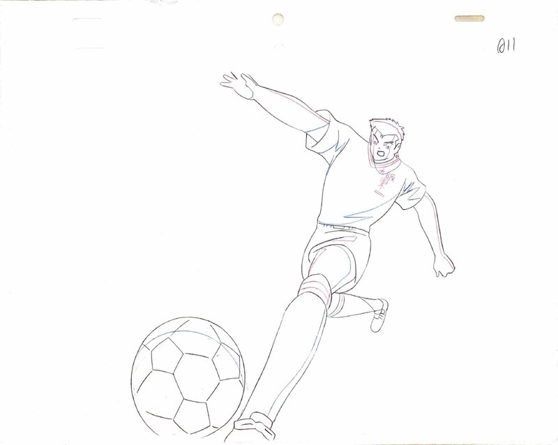 Yōichi Takahashi, Captain Tsubasa - Doga - Original art