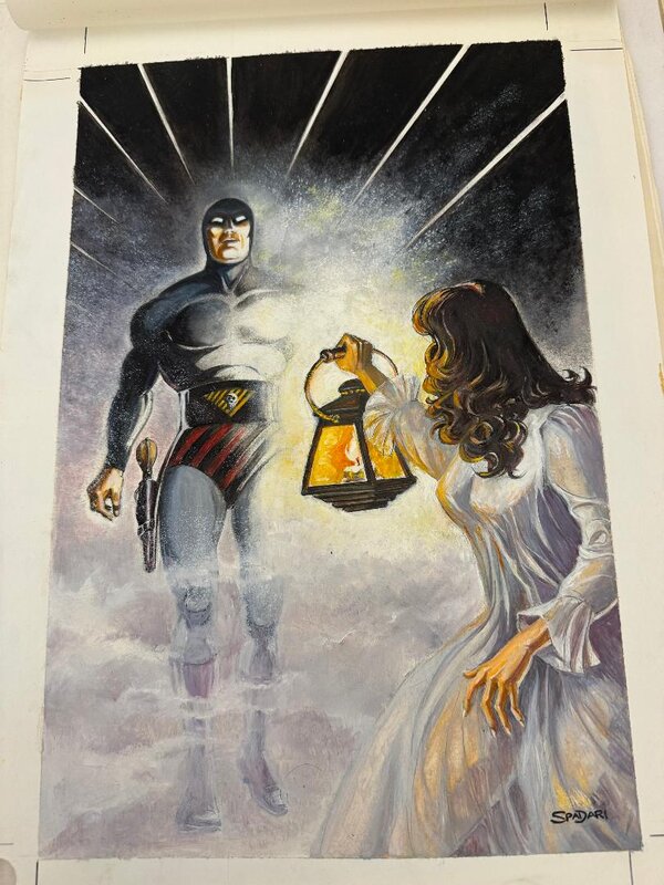 Phantom Cover par César Spadari - Planche originale