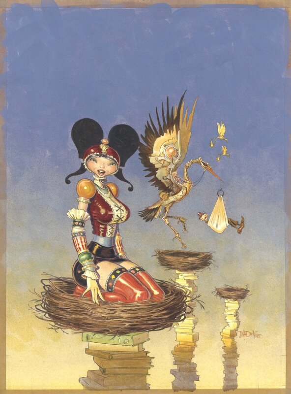 Affiche Illzach par Jean-Baptiste Andréae - Illustration originale