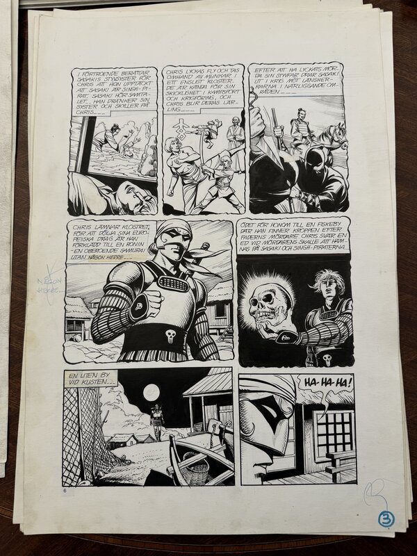 Cesar Spadari Phantom - Comic Strip