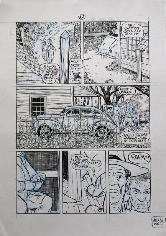 Alex W. Inker, Un travail comme un autre - Comic Strip