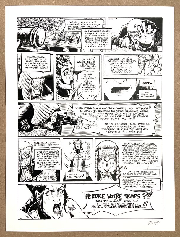 Arnaud Michel, Becky Stillborn #2 - Jusqu’à ce que le sang les sépare planche 06 - Planche originale
