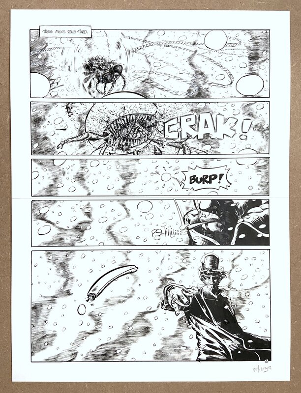 For sale - Arnaud Michel, Becky Stillborn #2 - Jusqu’à ce que le sang les sépare planche 01 - Comic Strip