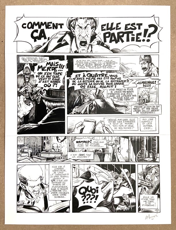 Arnaud Michel, Becky Stillborn #2 - Jusqu’à ce que le sang les sépare planche 09 - Comic Strip