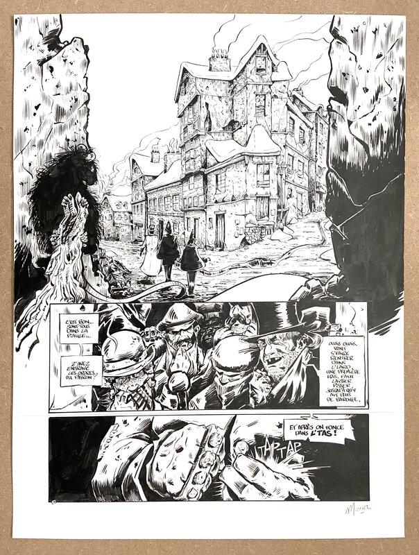 For sale - Arnaud Michel, Becky Stillborn #2 - Jusqu’à ce que le sang les sépare planche 38 - Comic Strip