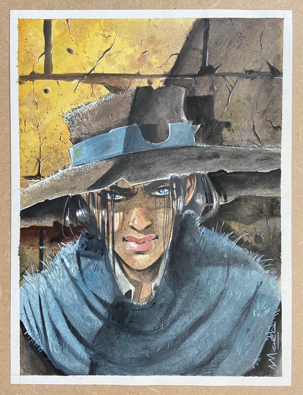 En vente - Becky Stillborn par Arnaud Michel - Illustration originale